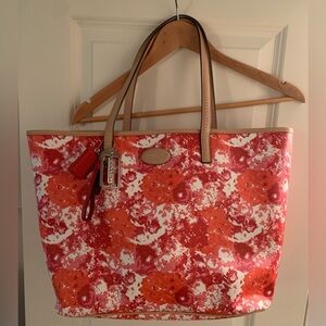 Never Used Summer Coach Tote Bag